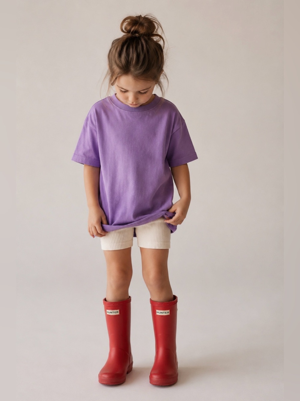 Hunter Kids First Classic Rain Boots Red Size US 10 / UK 9